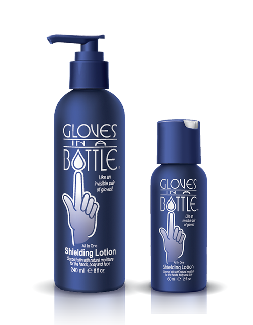 Gloves In A Bottle Groot en Klein