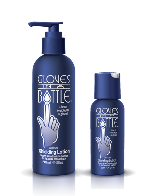 Gloves In A Bottle Groot en Klein